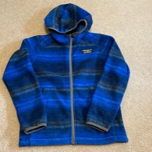 LL Bean kids fleece jacket.
